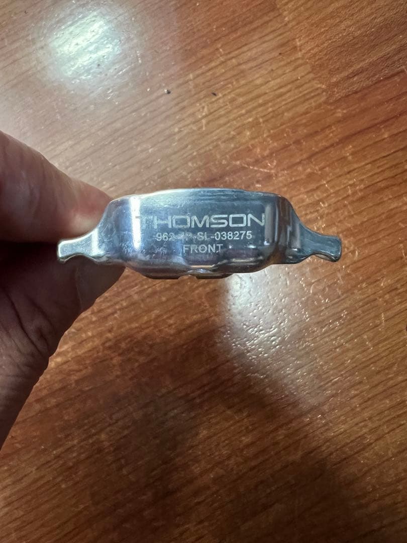 パーツ THOMSON elite seatpost silver 27.2 x 250