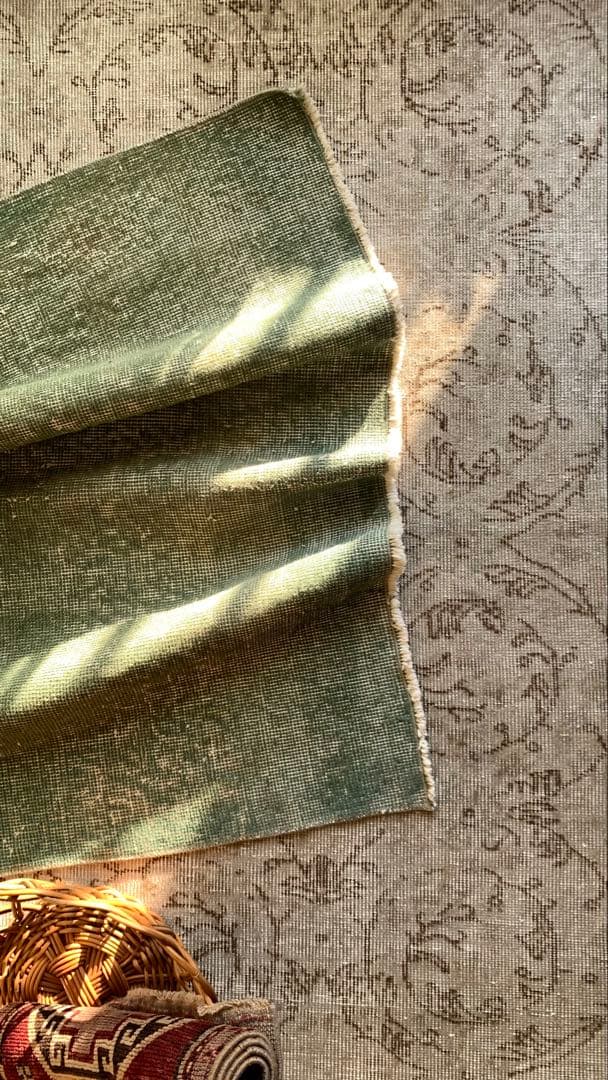 114×57 “DIMLY LIT-S” ViNTAGE TURKiSH RUG