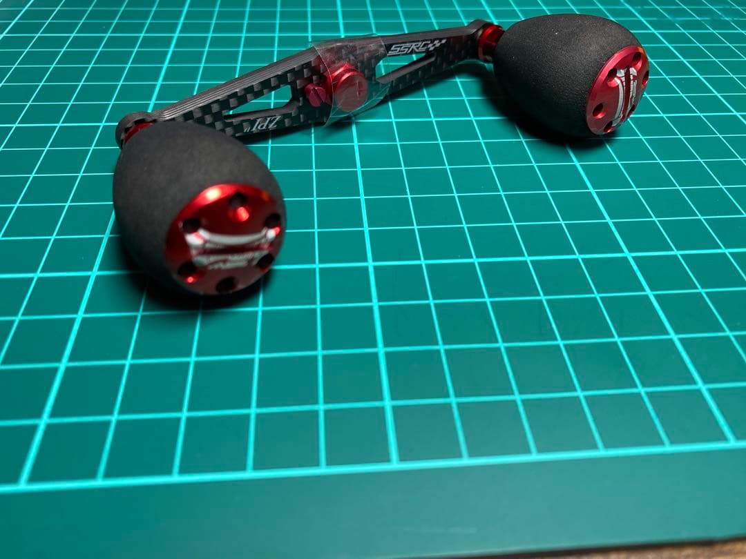 ZPI イナーシャ　カーボンハンドル　SSRC 95mm アブ・ダイワ用