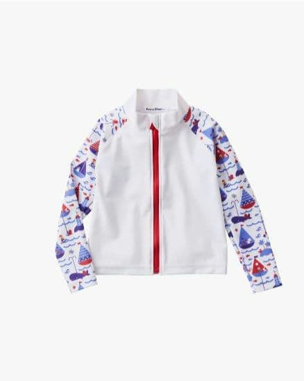 【新品】familiar　ファミちゃん　男の子用　水着＆ラッシュガード　110