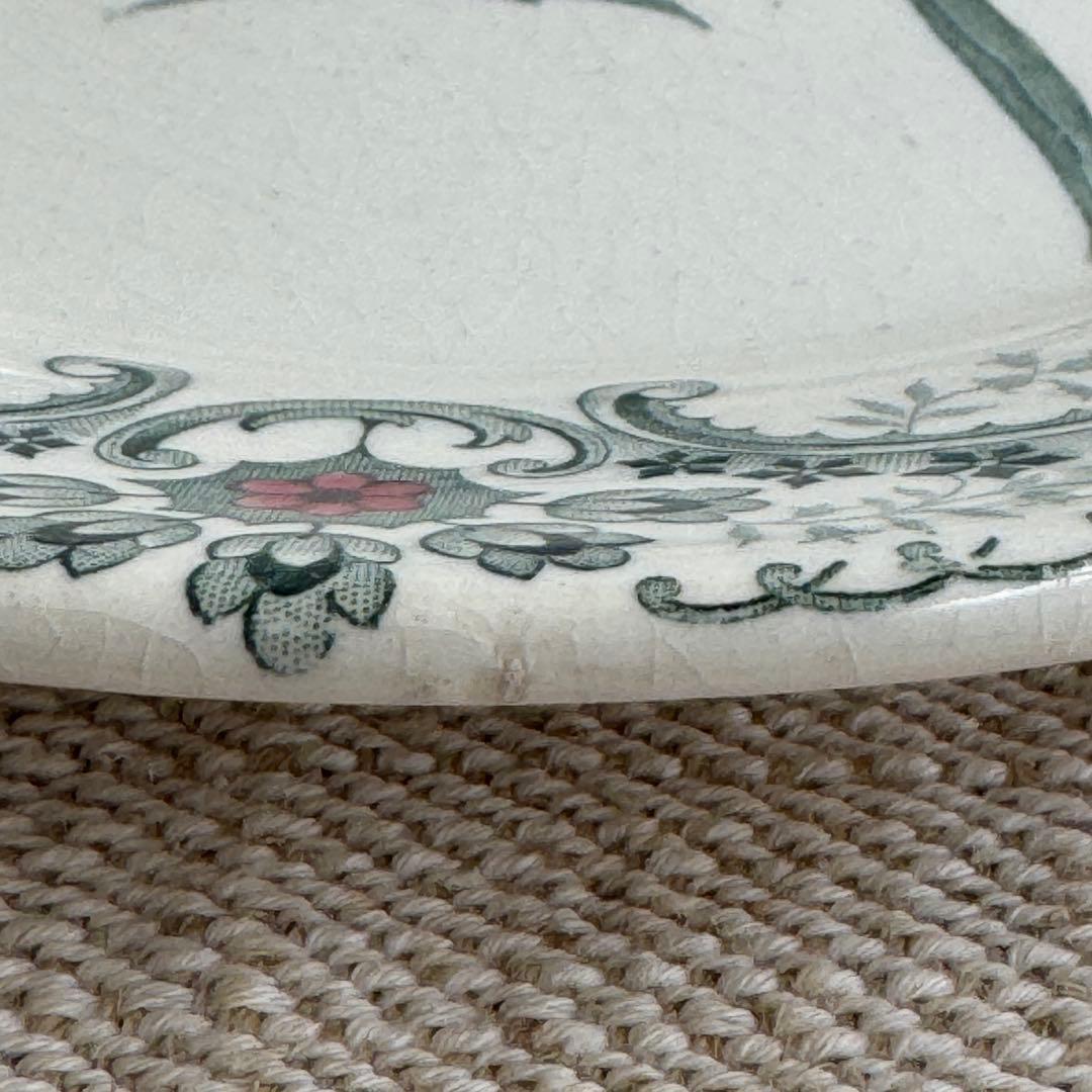 希少　フランスアンティーク　ジョワジールロワ　切り花　平皿