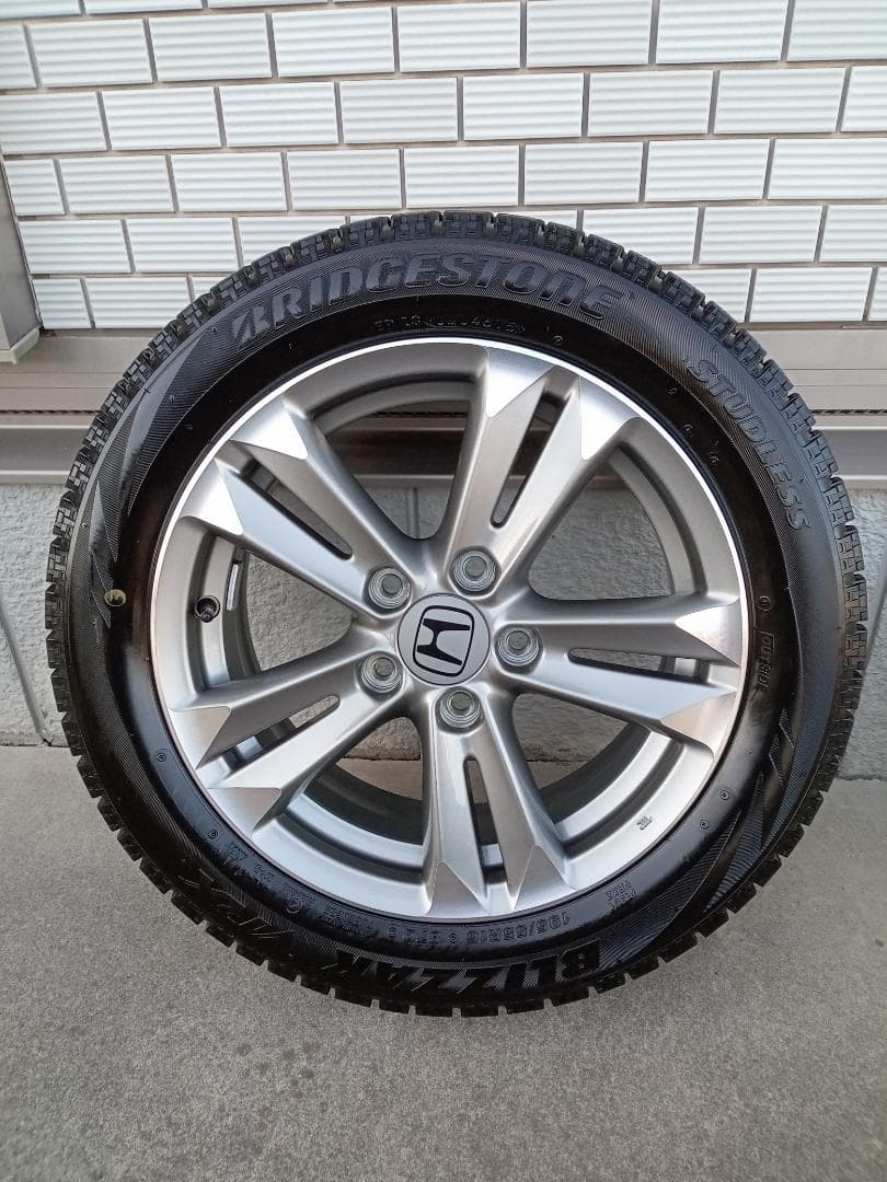 ホンダCRーZ・純正アルミホイール＆ブリヂストン・スタッドレスタイヤ４本セット