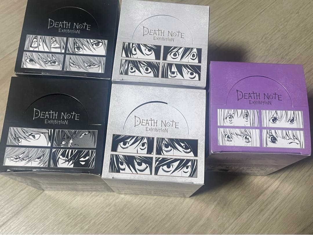 デスノート展 推しキャラバッジコレクション 缶バッジ 夜神月 L 弥海砂　未開封