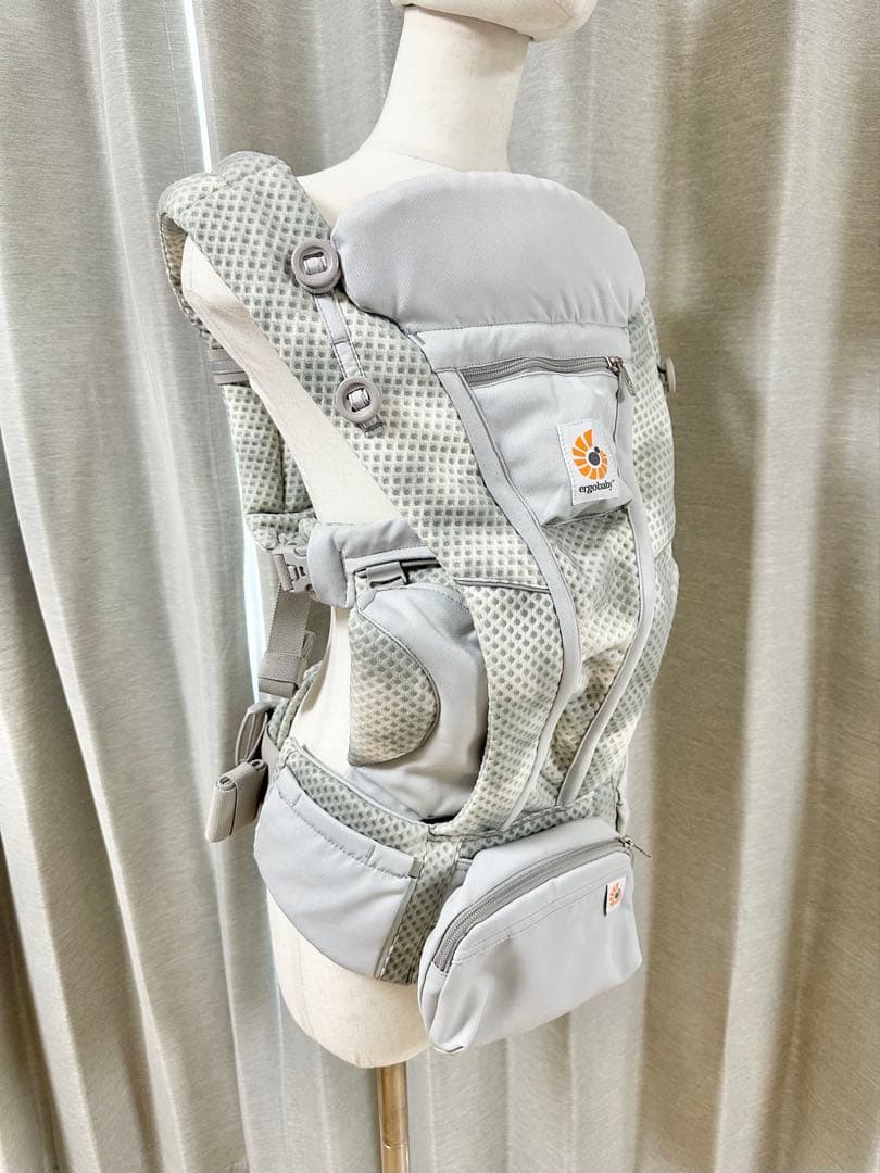 良品 エルゴ OMNI Breeze オムニ ブリーズ 抱っこ紐 タイダイグレー
