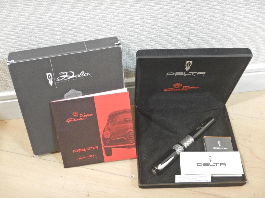 d*9様 【希少/美品】Delta デルタ 万年筆 アルファロメオ ペン先K18
