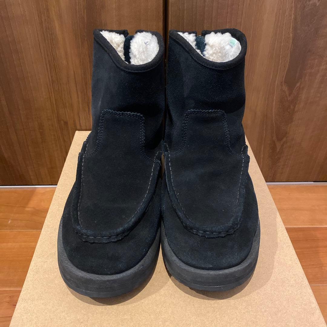 スイコック　ムートンブーツ　23cm ブラック