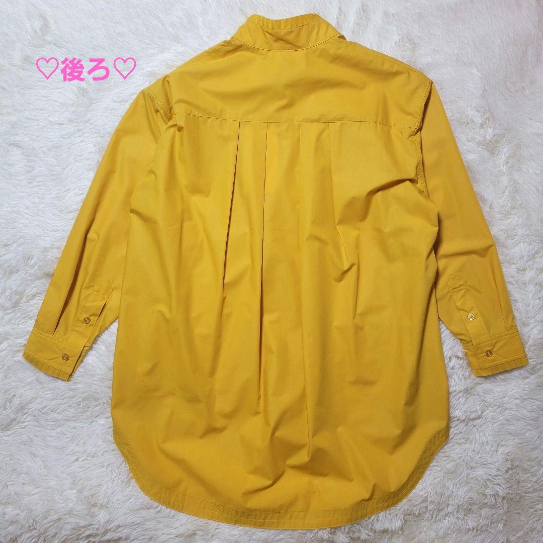 ♡2025winter♡トーマスマグパイ♡ハイネックBIGシャツ イエロー