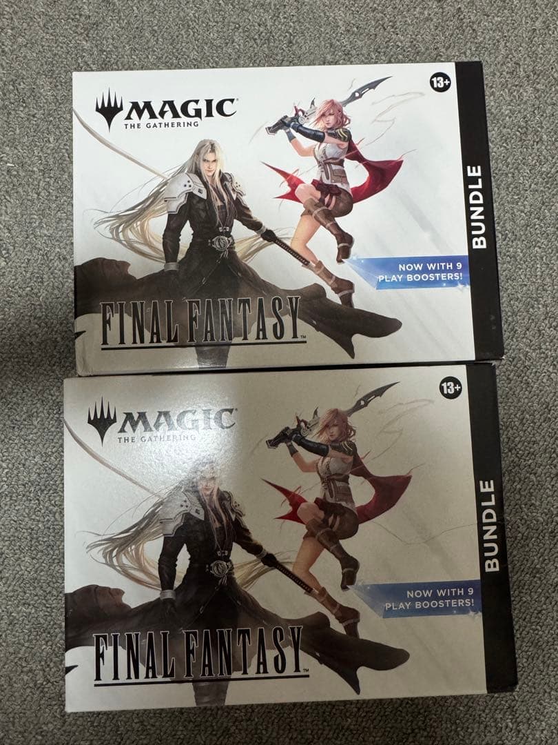 MTG FINAL FANTASY BUNDLE 2セット 未開封　破損している