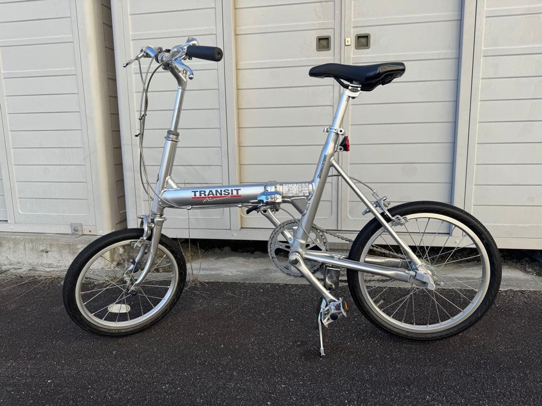 BRIDGESTONE TRANSIT LIGHT アルミフーム折り畳み自転車