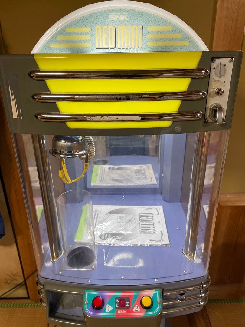 動作確認済み！SNK ネオミニ(パープル)カプセルも200個前後付きます！
