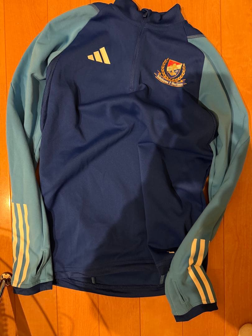 マリノス 青 長袖ジャージ