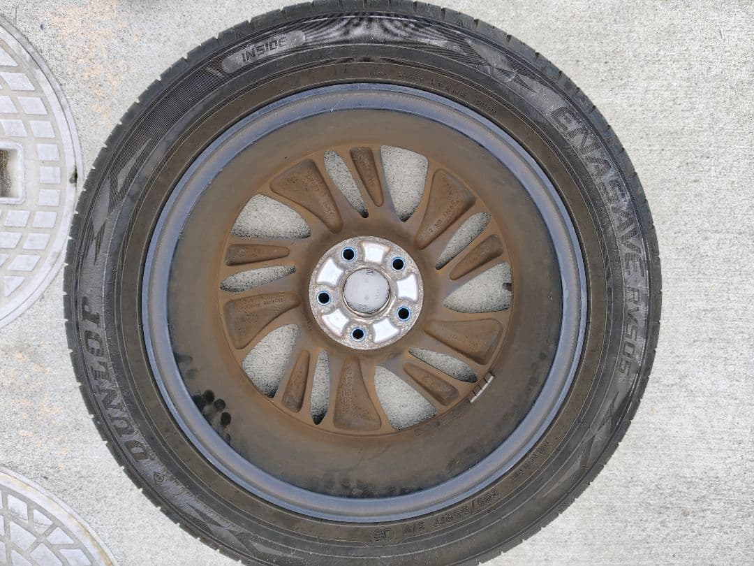 ホンダ ステップワゴンスパーダ 純正タイヤホイール 4本セット　ナット付き