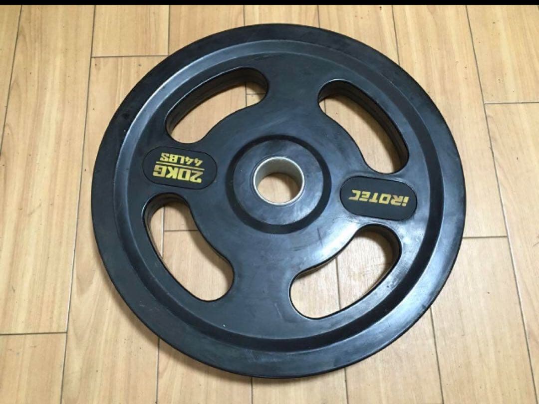 ②アイロテックIROTEC プレート20kg x 1枚穴径50mm(同時購入)