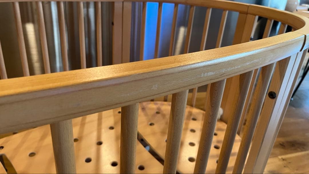 引き取り限定 Stokke Sleepi ベビーベッド　V2? 美品　セット