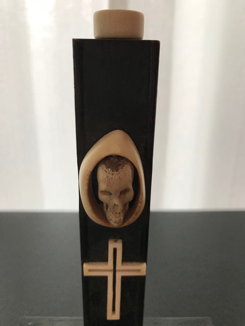 antique skull アンティーク スカル 十字架 洋物 オブジェ 置物