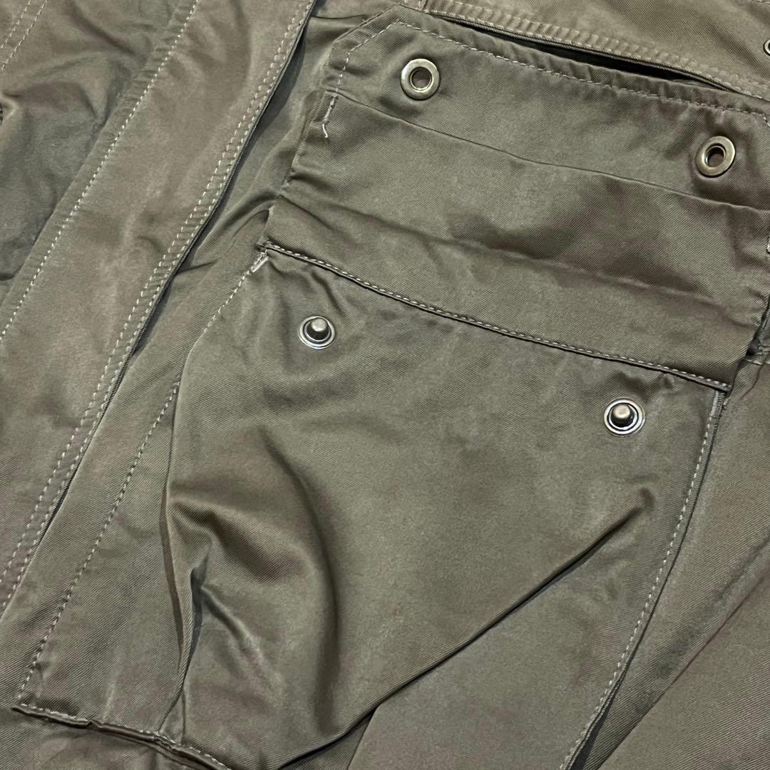 【がりっと】リアルファー ボア 極暖 モッズコート AVIREX