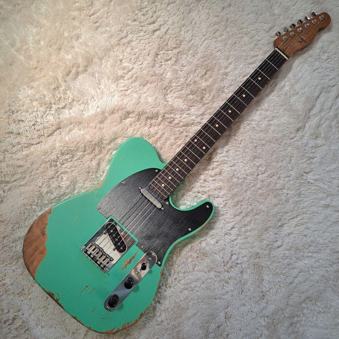 工房製作レリックテレキャスター　Seymour Duncan AlnicoⅡ搭載