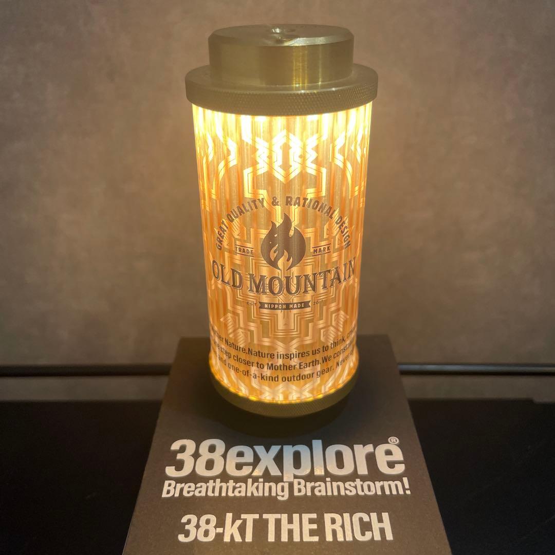 OLDMOUNTAIN 38kt THE RICH LEDランタン　miyabi