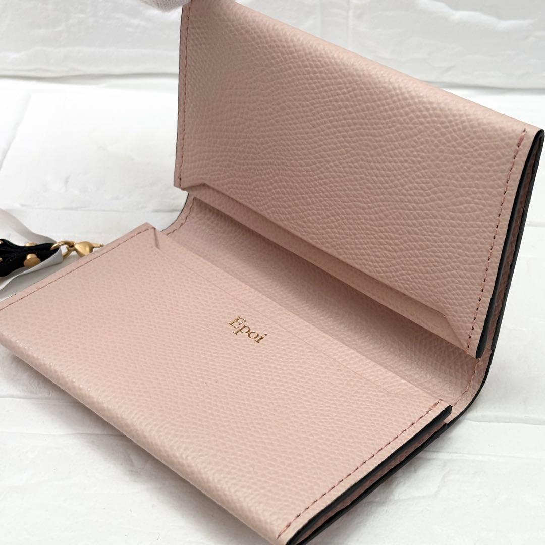 未使用【Epoi エポイ】シキシリーズ 名刺入れ　カード入れ 　タッセル　とき