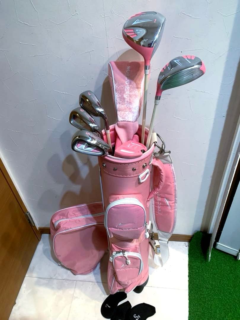 美品　ワールドイーグル　レディースゴルフクラブ セット　優しい