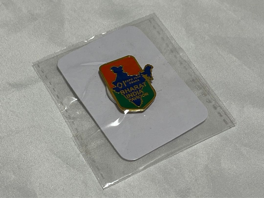 【新品未開封】大阪万博　バーラトBHARAT INDIA ピンバッジ