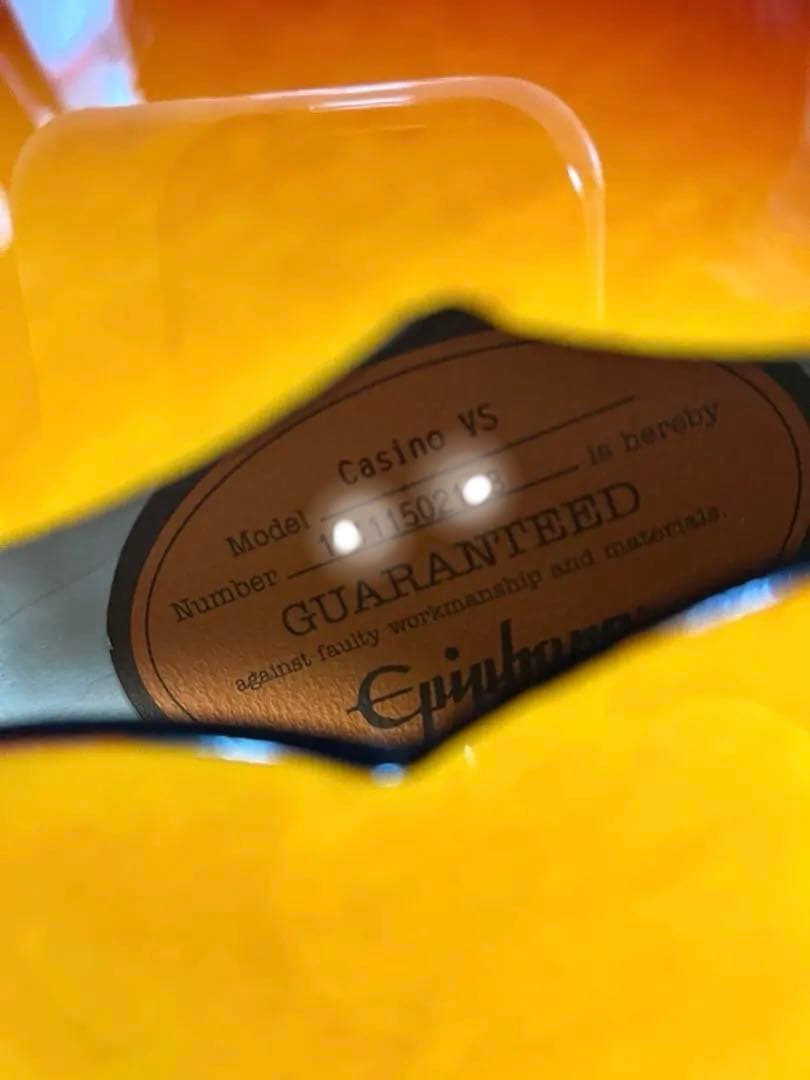 エ*ス様 極美品★Epiphone Casino VS エピフォン カジノ