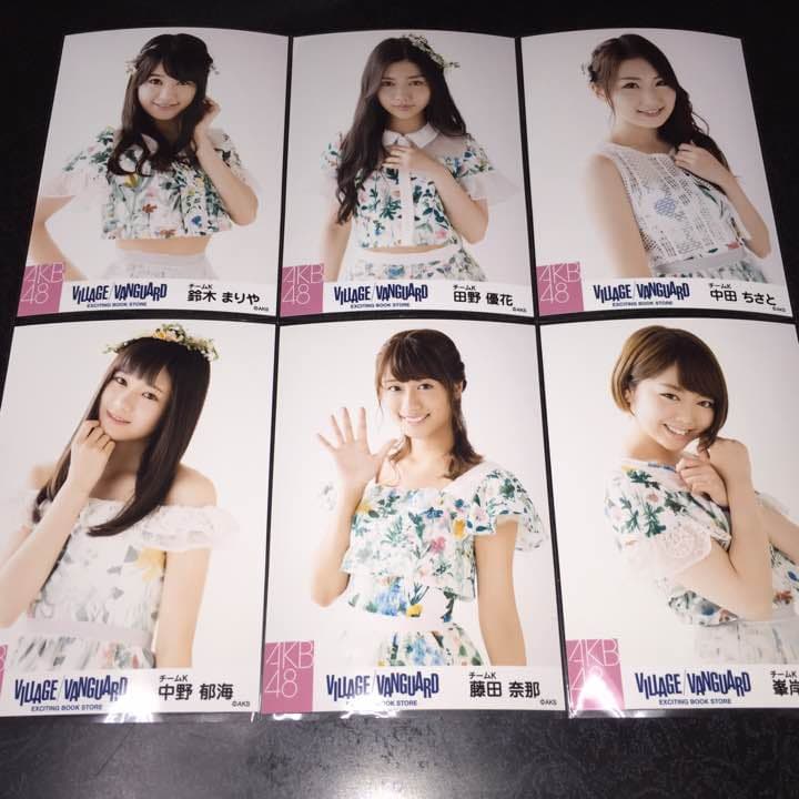 AKB48 ヴィレッジヴァンガード 生写真 チームK メンバー ヴィレヴァン