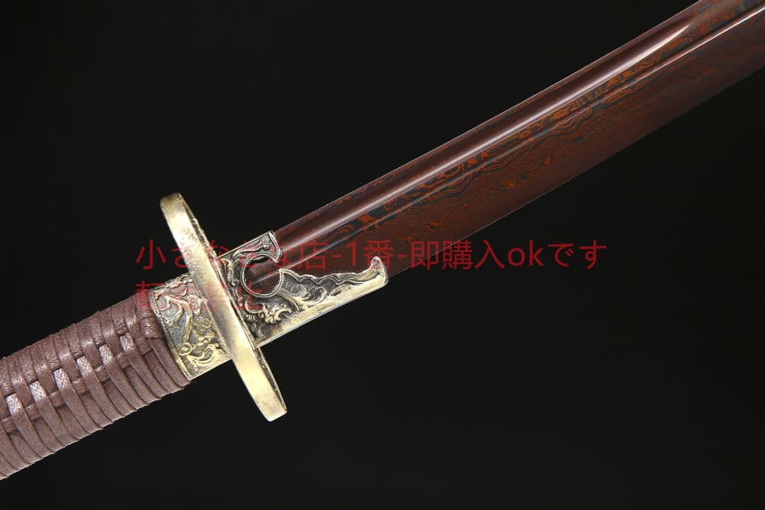 マホガニー  古兵器 武具 刀装具 日本刀 模造刀 居合刀