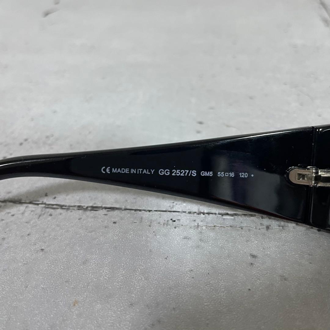 GUCCI グッチ　サングラス GGロゴ　インターロッキング ラインストーン 黒