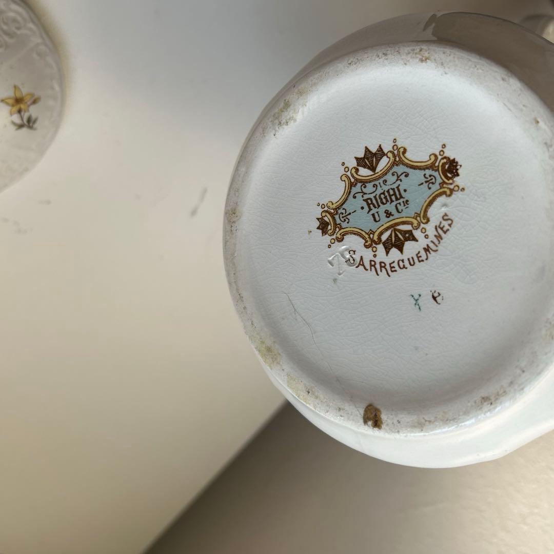 サルグミンヌ　Righi コーヒーポット　ティーポット　フランスアンティーク