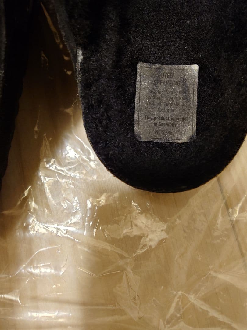 新品☆BIRKENSTOCK ボストン シアリング 35 ブラック