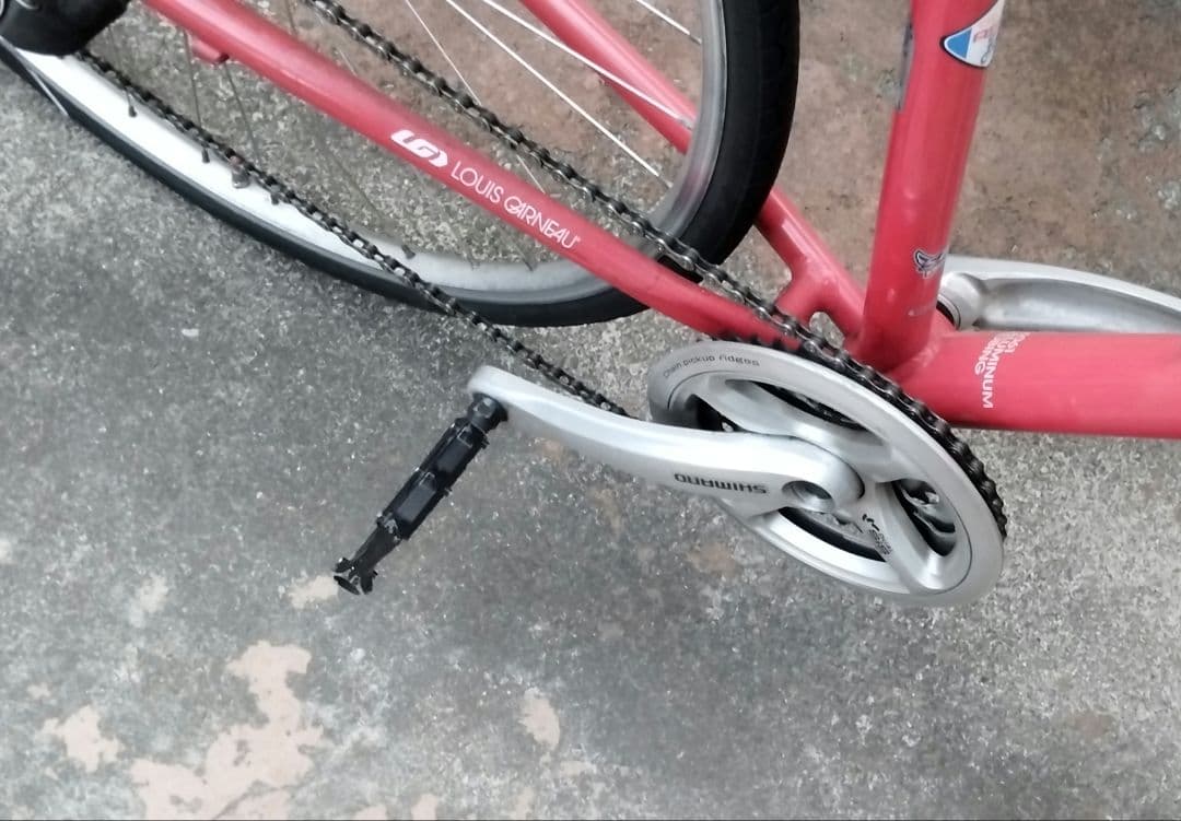 練馬区 引き取り限定 LOUIS GARNEAU LGS-TR１改 クロスバイク