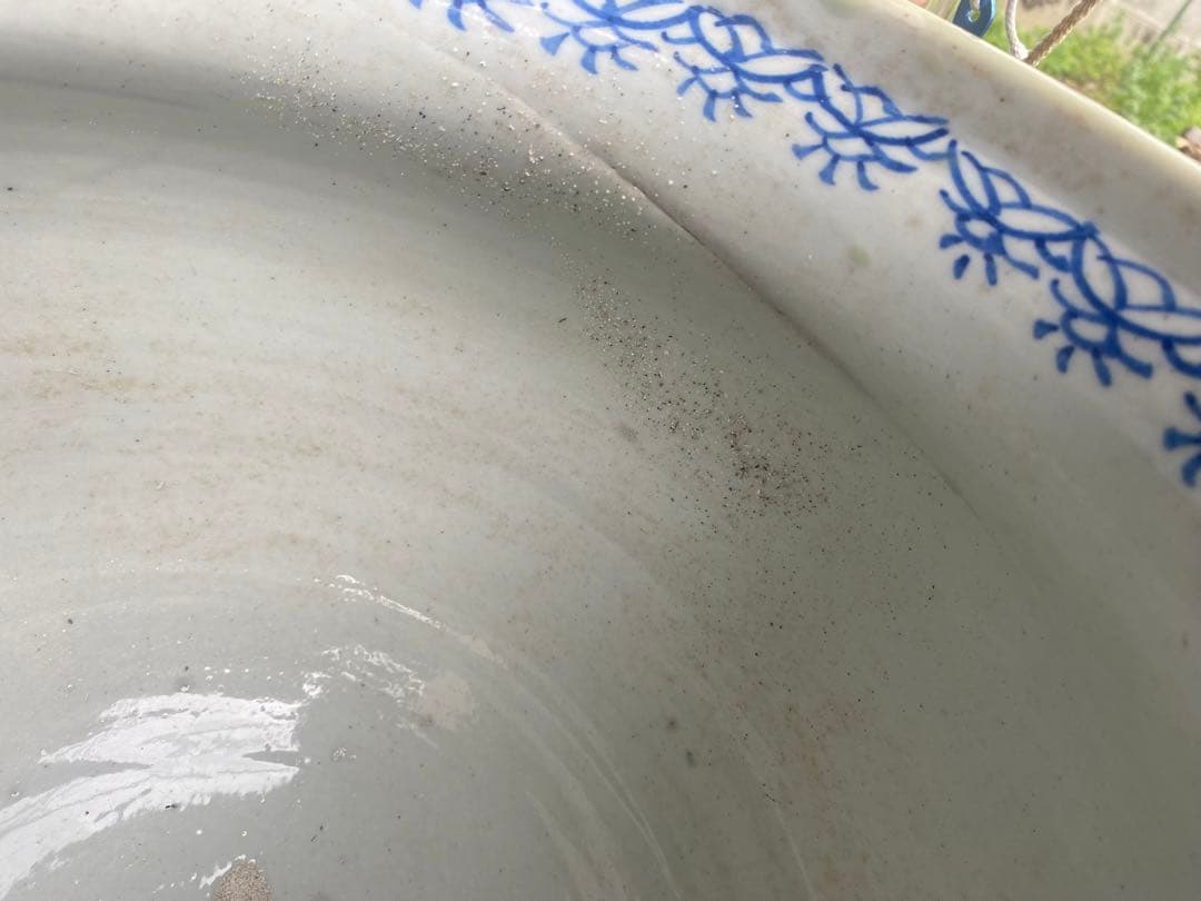 金魚鉢　メダカ　亀　陶器製