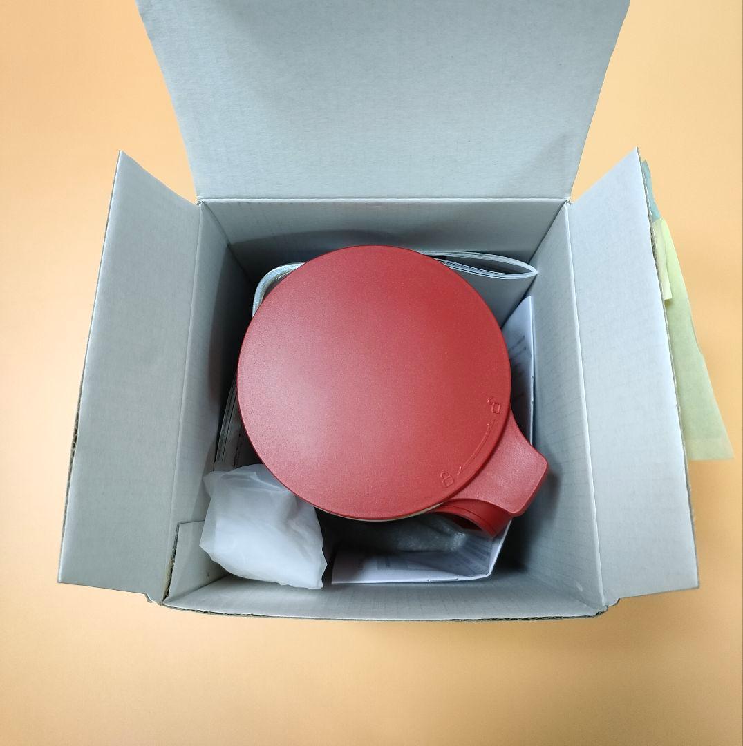 【未使用品】レコルト自動調理ポット　ソイ&スープブレンダー レッド