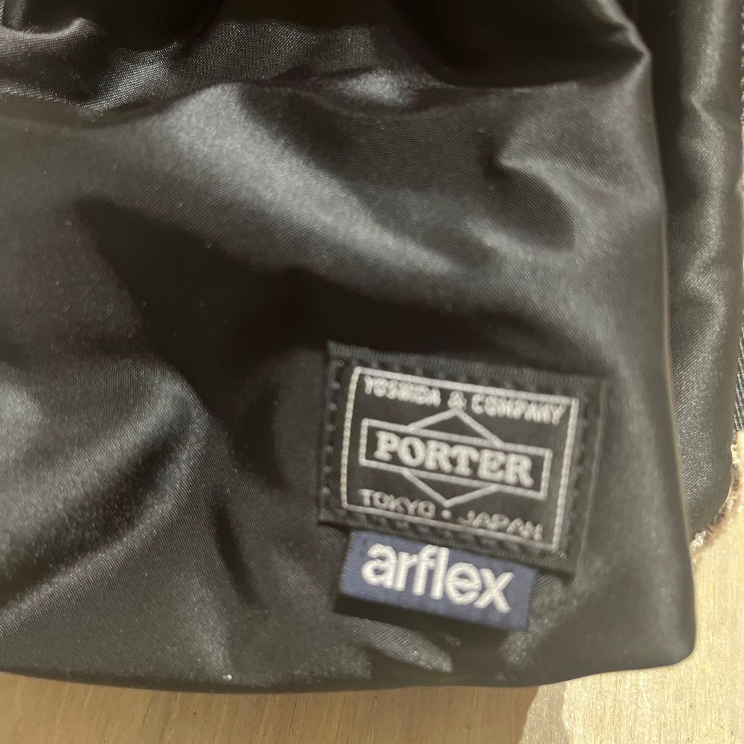 限定コラボ　PORTERポーター×arfleアルフレックス　ボディバッグ