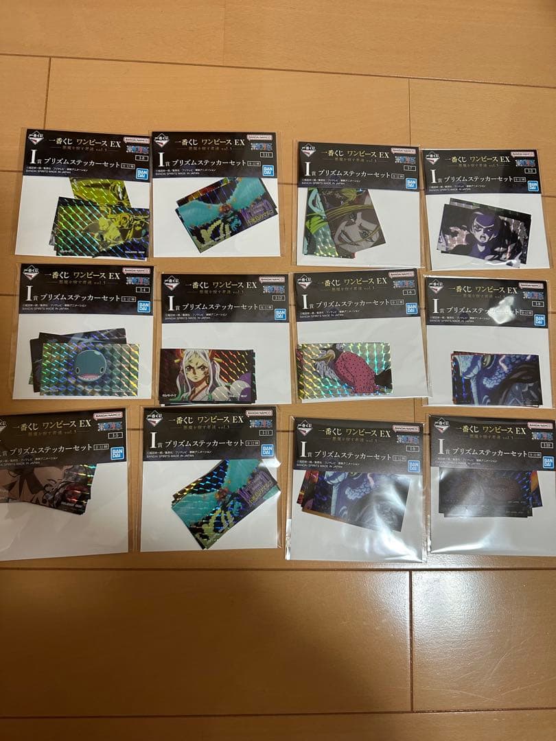 一番くじワンピースEX悪魔を宿す者達vol.3A賞、ラストワン、G賞、H賞、I賞