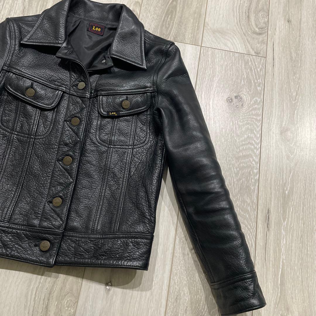 Lee RIDERS 本革 レザージャケット ライダースジャケット S 101J