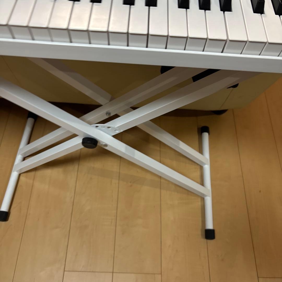 ニコマク nikomaku 電子ピアノ 88鍵盤 swan-s ホワイト