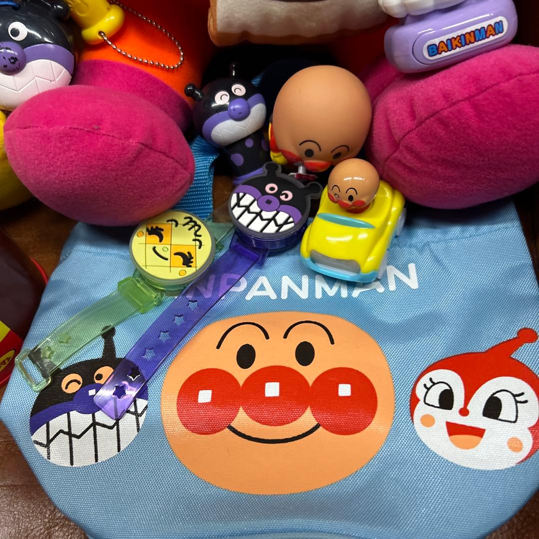 アンパンマン こきんちやん　どきんちゃん　ぬいぐるみ　とマスコットセットT⑤AN