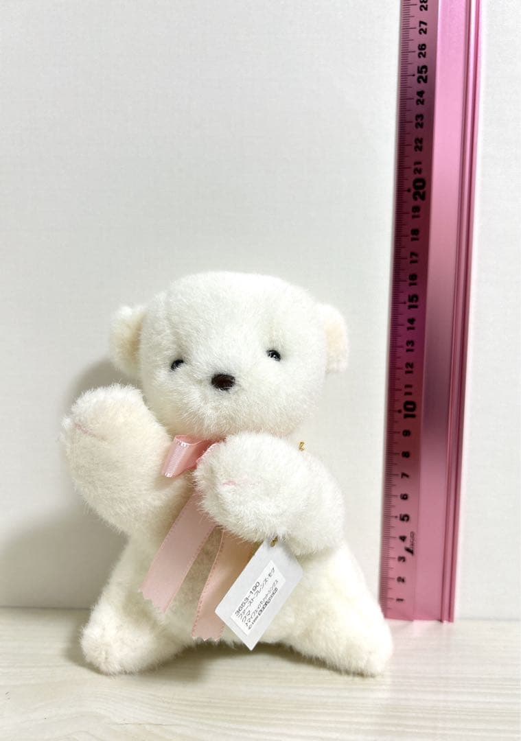 セキグチ くま オルゴールハウス ぬいぐるみ クマ 白 ホワイト 昭和レトロ