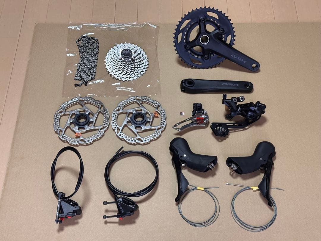 【未使用】Shimano GRX コンポセット RX600 400 2×10