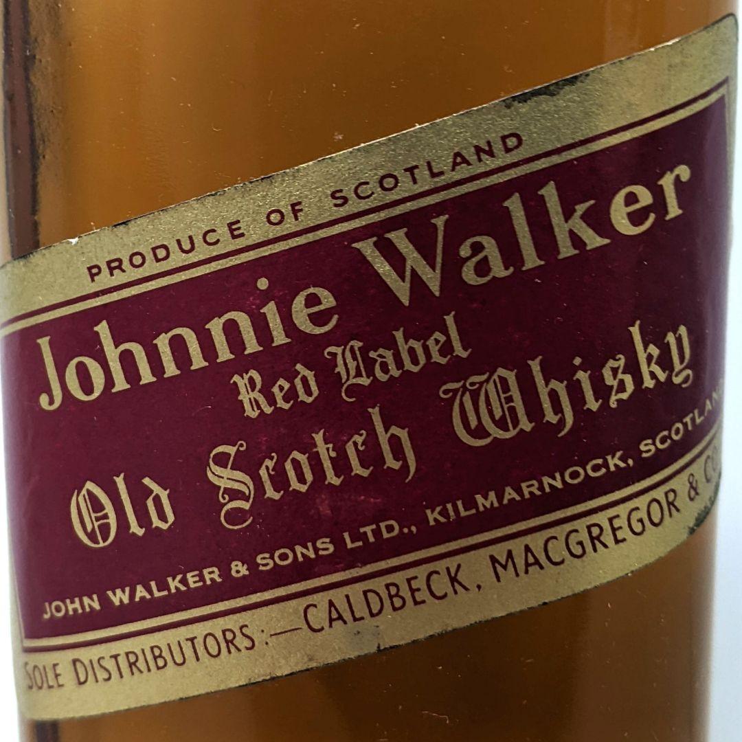 ジョニーウォーカー　赤ラベル　760ml43%　特級　従価税率適用　未開栓箱有り