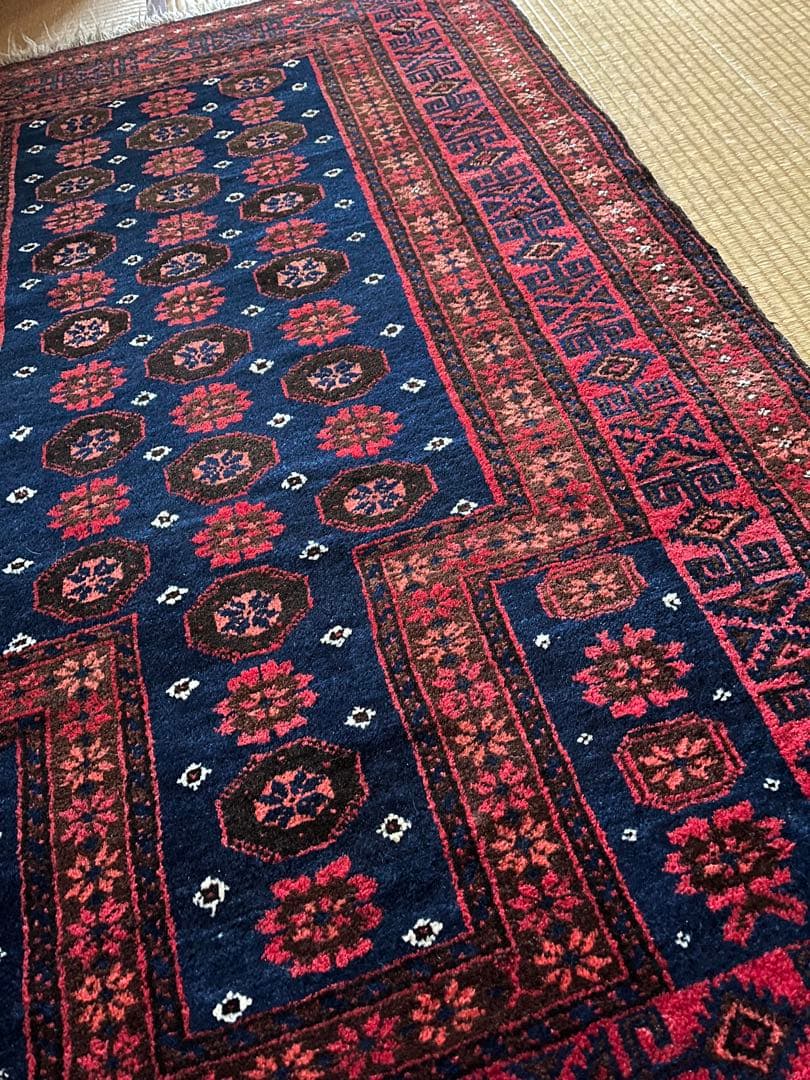 ビンテージ　トライバルラグ