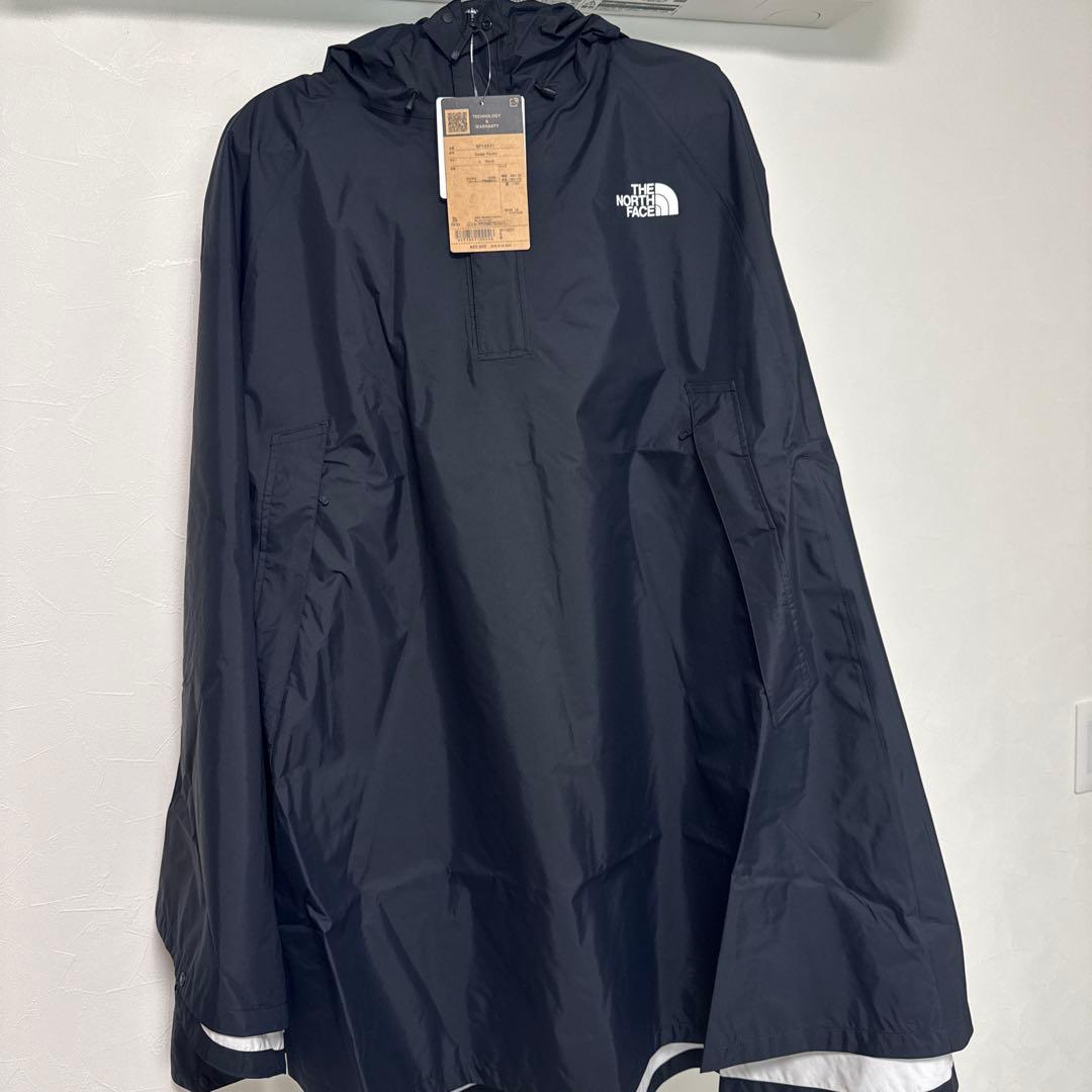 ノースフェイス　レインポンチョ