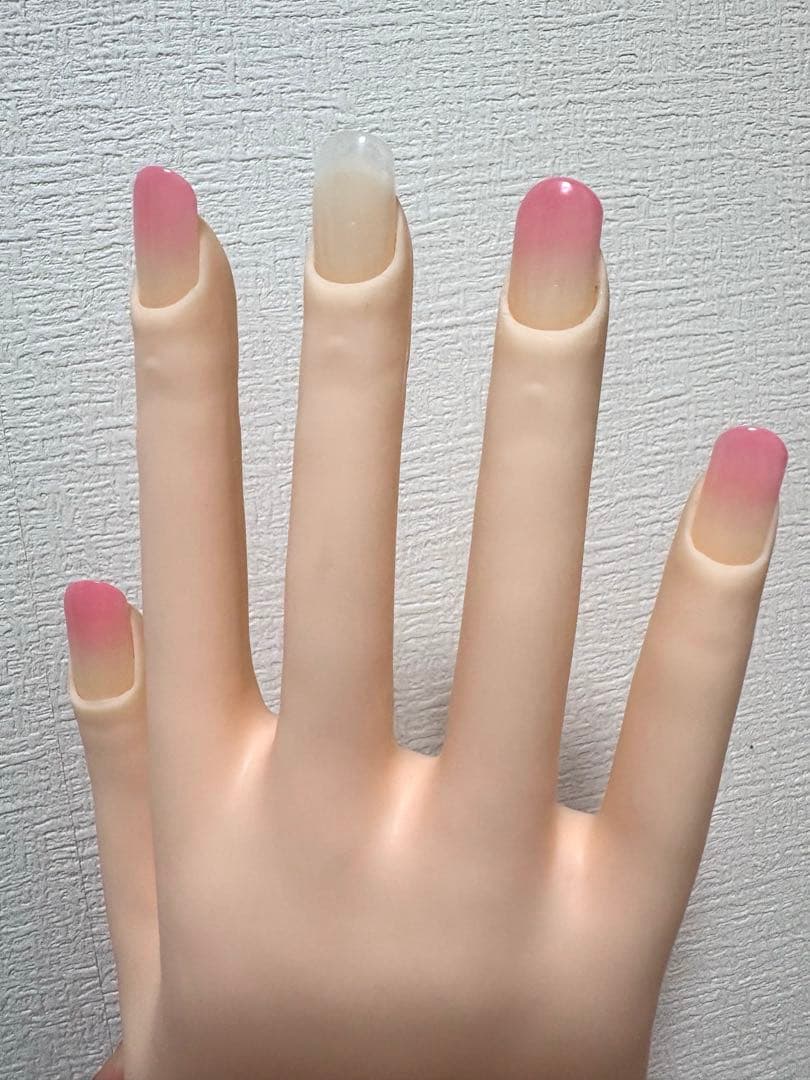 ネイリスト技能検定　認定モデルハンド　認定チップ