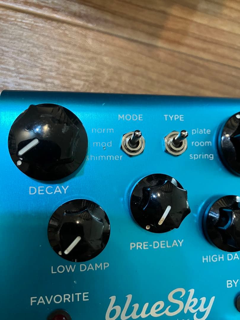 Strymon BlueSky v1 リバーブ アダプター（非純正）付