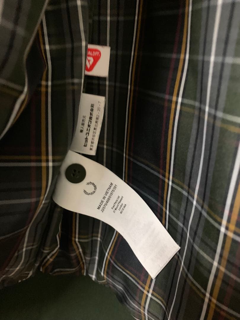 Fred Perry モッズコート Zip-In Liner Parka