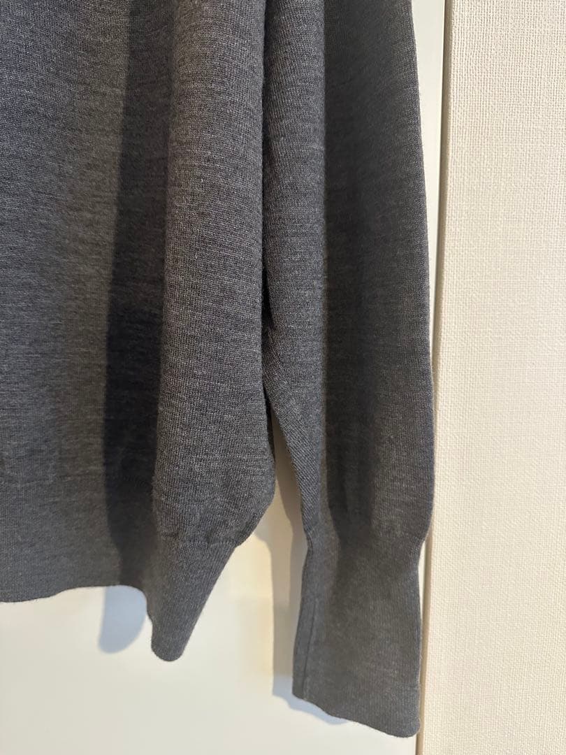 A.PRESSE アプレッセ22FW L/S Knit T-Shirt GRAY