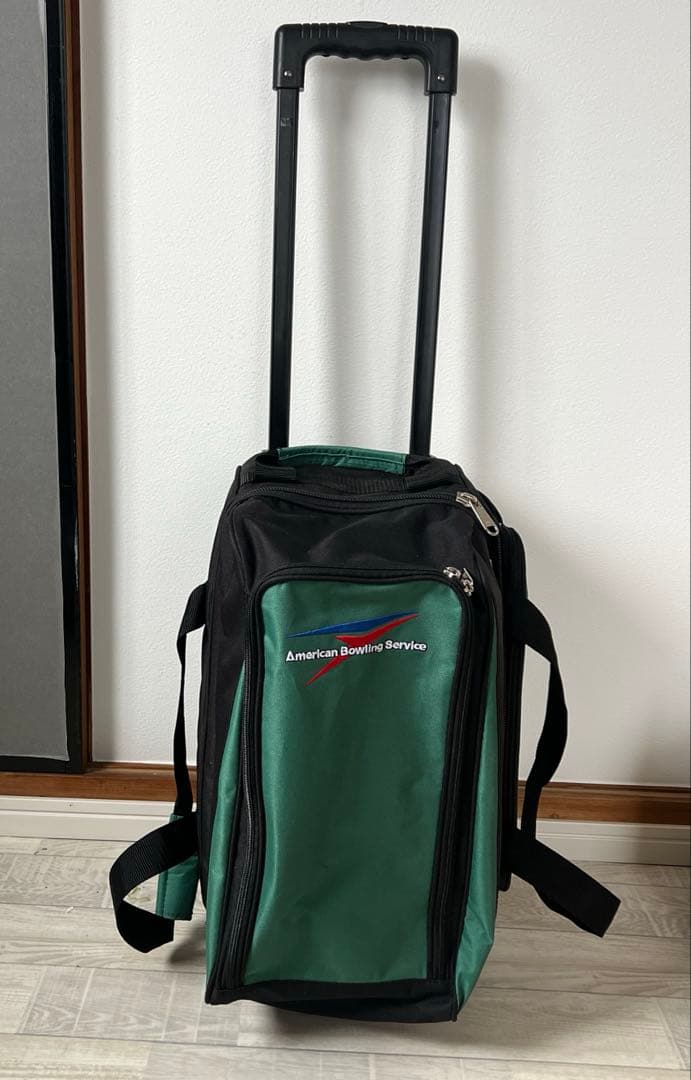 ABS ボウリングバッグ B20-1180 緑/黒