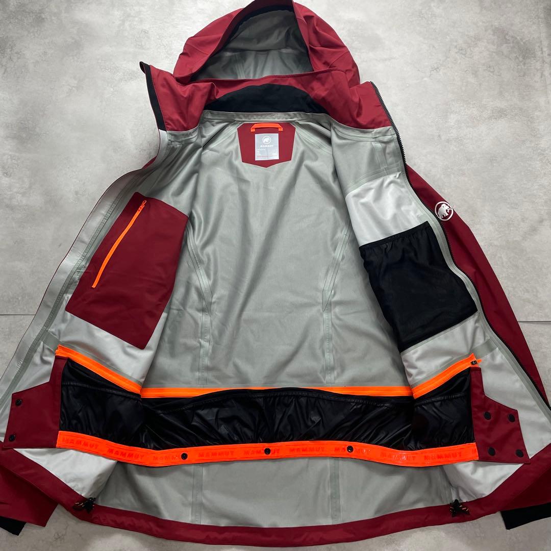 スキー MAMMUT Stoney HS Jacket Men blood XLsize